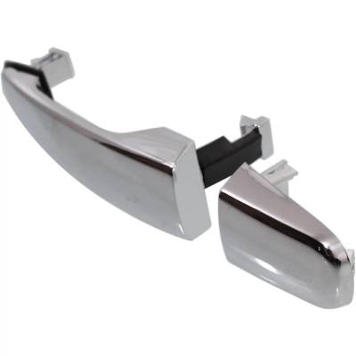 Rareelectrical - Front Or Rear Driver Side Exterior Door Handle Compatible With 2004-2011 Chevrolet Hhr Chevrolet - Image 2