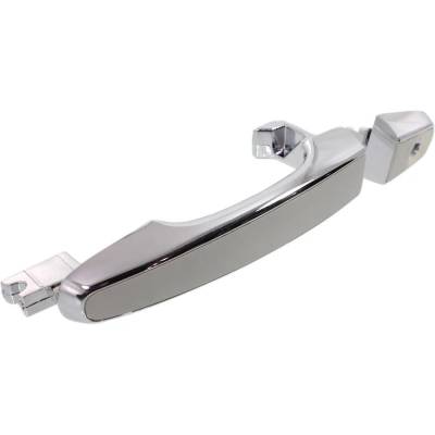 Rareelectrical - Front Driver Side Exterior Door Handle Compatible With 2008-2013 Chevrolet Caprice Pontiac G8 Chrome - Image 3