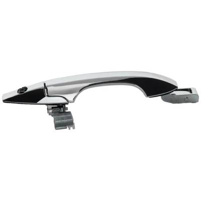 Rareelectrical - Front Driver Side Exterior Door Handle Compatible With 2007-2013 Acura Mdx Chrome With Key Hole - Image 6
