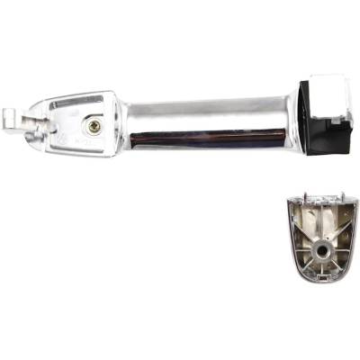 Rareelectrical - Rear Driver Side Exterior Door Handle Compatible With 2006-2010 Hyundai Sonata Chrome Without Key - Image 4