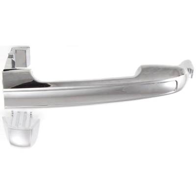 Rareelectrical - Left Rear Exterior Door Handle Compatible With 2006-2010 Hyundai Sonata Chrome Without Key Hole - Image 6