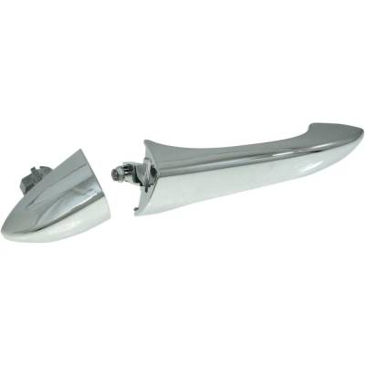 Rareelectrical - Left Rear Exterior Door Handle Compatible With 2000-2006 Bmw X5 Chrome Without Key Hole - Image 2