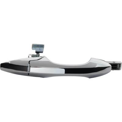 Front Or Rear Right (Passenger Side) Exterior Door Handle Compatible With 2007-2013 Acura Mdx Chrome