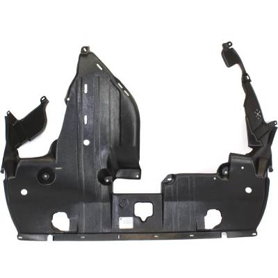 Engine Under Cover Splash Shield Compatible With 2011-2012 Acura Rl Front 3.7L V6 Direct Fit Oe Spec