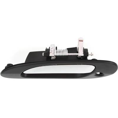 Rareelectrical - Front Driver Side Exterior Door Handle Compatible With 1999-2003 Acura Tl Chrome Lever With Black - Image 4