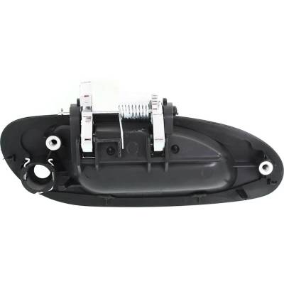 Rareelectrical - Left Front Exterior Door Handle Compatible With 1999-2003 Acura Tl Chrome Lever With Black Bezel - Image 5