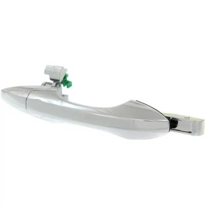 Rareelectrical - Front Or Rear Passenger Side Exterior Door Handle Compatible With 2007-2013 Acura Mdx Chrome Without - Image 3