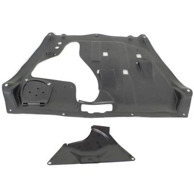 Engine Under Cover Splash Shield Compatible With 2008-2013 Toyota Highlander Center 3.5L V6 Direct