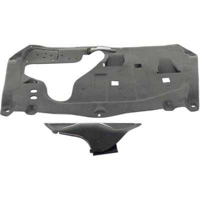 Rareelectrical - Lower Engine Cover Splash Shield Compatible With 2008-2013 Toyota Highlander 3.5L V6 Center - Image 4