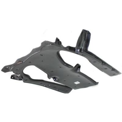 Rareelectrical - Engine Splash Guard Compatible With 2007-2014 Mercedes-Benz Cl550 S450 S550 Rear Plastic Guard - Image 2