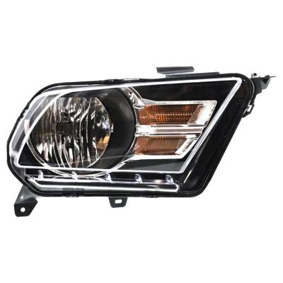 New Right Halogen Headlight Compatible With Ford Mustang Base Convertible 2 Door 2010 2011 2012 2013