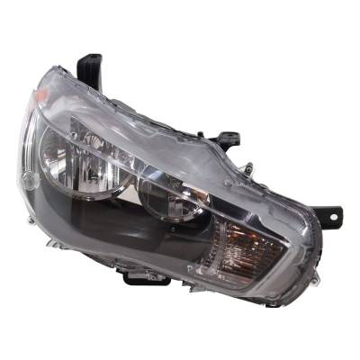Rareelectrical - Halogen Headlight Assembly Right Passenger Side Compatible With 2010-2013 Mitsubishi Outlander Es Se - Image 3
