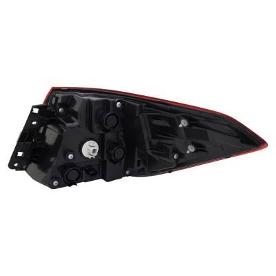 Rareelectrical - New Outer Left Led Tail Light Compatible With Honda Civic Sport Sedan 4 Door 1.5L 2022 2023 By Part - Image 2