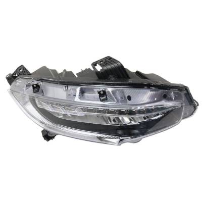 Rareelectrical - New Right Led Headlight Compatible With Honda Civic Sport Touring Hatchback 4 Door 1.5L 2018 2019 By - Image 3