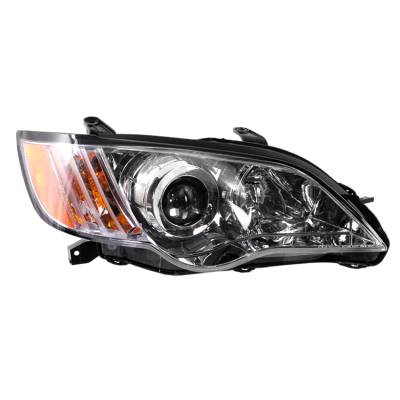Composite Headlight Assembly Right Passenger Side Compatible With 2008-2009 Subaru Outback Halogen
