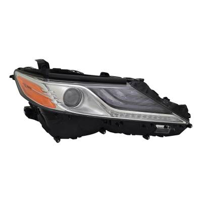 New Right Led Headlight Compatible With Toyota Camry Xle Sedan 4 Door 2.5L 2018 By Part Number