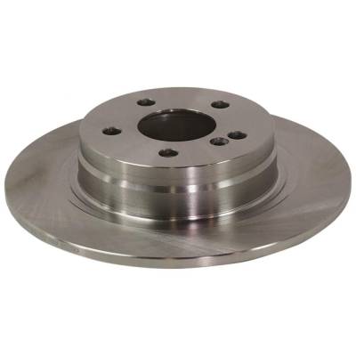 Rareelectrical - New Solid Brake Disc Compatible With Mercedes Benz C250 4Matic 6 Cyl 2.5L C300 4Matic Luxury 6 Cyl - Image 2