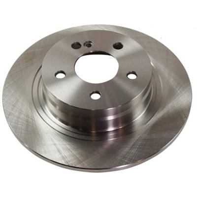 Rareelectrical - New Solid Brake Disc Compatible With Mercedes Benz C300 4Matic 6 Cyl 3.0L C300 Sport 6 Cyl 3.0L C300 - Image 1