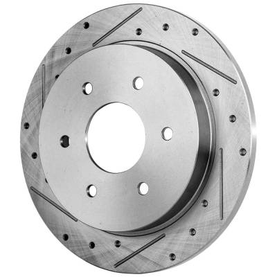 Rareelectrical - New Solid Brake Disc Compatible With Infiniti Nissan Armada Platinum 8 Cyl 5.6L Titan Sv 8 Cyl 5.6L - Image 2