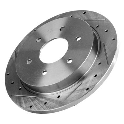 Rareelectrical - New Solid Brake Disc Compatible With Infiniti Nissan Armada Platinum 8 Cyl 5.6L Titan Sv 8 Cyl 5.6L - Image 7