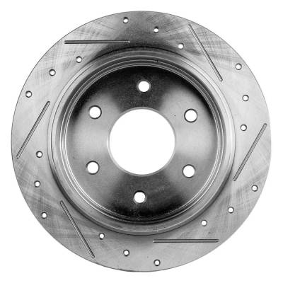 Rareelectrical - New Solid Brake Disc Compatible With Infiniti Nissan Titan Sl 8 Cyl 5.6L Armada Se 8 Cyl 5.6L Armada - Image 4