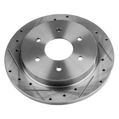 Rareelectrical - New Solid Brake Disc Compatible With Infiniti Nissan Titan Sl 8 Cyl 5.6L Armada Se 8 Cyl 5.6L Armada - Image 8