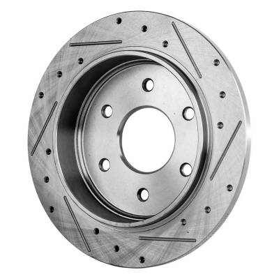 Rareelectrical - New Solid Brake Disc Compatible With Infiniti Nissan Titan S 8 Cyl 5.6L Armada Sl 8 Cyl 5.6L Qx56 - Image 5