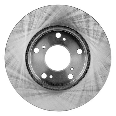 Rareelectrical - New Left Front Brake Disc Compatible With Acura Honda Civic Ex-L 4 Cyl 1.8L Civic Hf 4 Cyl 1.8L - Image 5