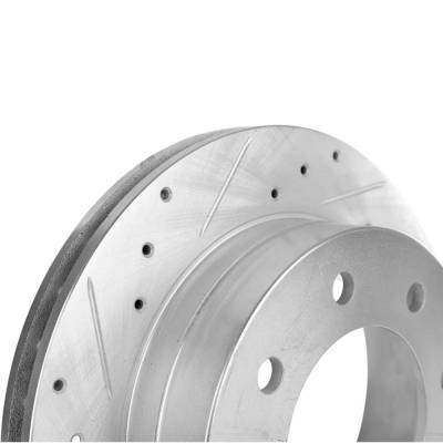 Rareelectrical - New Performance Brake Disc Compatible With Chevrolet Gmc Yukon Xl 2500 Sle 8 Cyl 8.1L Silverado 1500 - Image 8