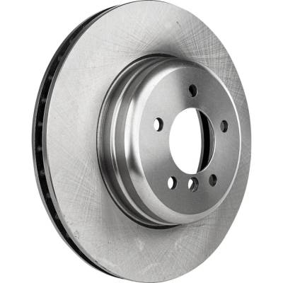 Rareelectrical - New Left Front Brake Disc Compatible With Bmw 550I Base 8 Cyl 4.8L 545I Base 8 Cyl 4.4L 650I Base 8 - Image 2