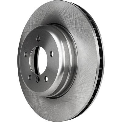 Rareelectrical - New Left Front Brake Disc Compatible With Bmw 550I Base 8 Cyl 4.8L 545I Base 8 Cyl 4.4L 650I Base 8 - Image 7