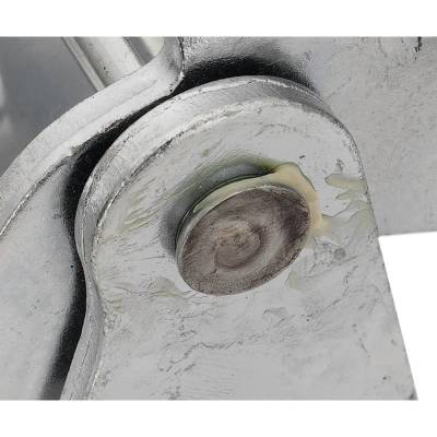 Rareelectrical - New Left Lower Door Hinge Compatible With Dodge Mitsubishi Ram Ram 3500 St 8 Cyl 5.7L Ram 3500 St 10 - Image 8