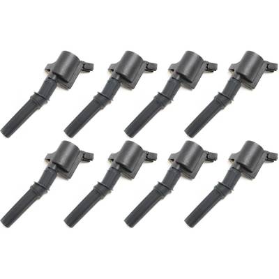 Rareelectrical - New Ignition Coil Compatible With Ford Excursion Xlt 10 Cyl 6.8L E-150 Xl 8 Cyl 5.4L E-350 Super - Image 3