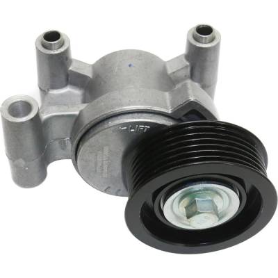 New 6-Grooved Accessory Belt Tensioner Compatible With Mazda 3 Sport Gs 4 Cyl 2.0L 3 S 4 Cyl 2.3L 3
