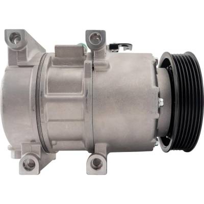 New 6-Groove Pulley A/C Compressor Compatible With Hyundai Kia Sonata Se 4 Cyl 2.4L Optima Ex 4 Cyl