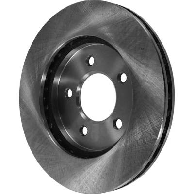 Rareelectrical - New Left Front Brake Disc Compatible With Chrysler Dodge Grand Voyager Base 6 Cyl 3.3L Caravan Se 6 - Image 2