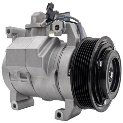 Rareelectrical - New 7-Groove Pulley A/C Compressor Compatible With Honda Accord Lx 4 Cyl 2.4L Accord Touring 4 Cyl - Image 2