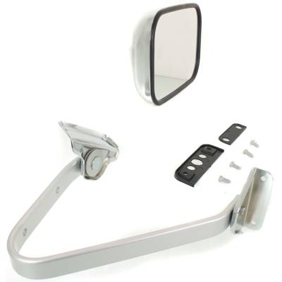 Rareelectrical - Side Mirror Compatible With 1980-1997 Ford Bronco Bronco Ii Custom Explorer F-100 F-150 F-250 F-350 - Image 2