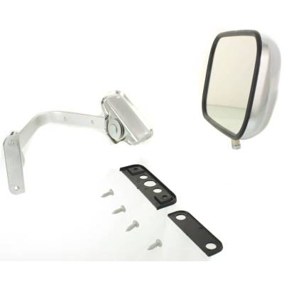 Rareelectrical - Side Mirror Compatible With 1980-1997 Ford Bronco Bronco Ii Custom Explorer F-100 F-150 F-250 F-350 - Image 3