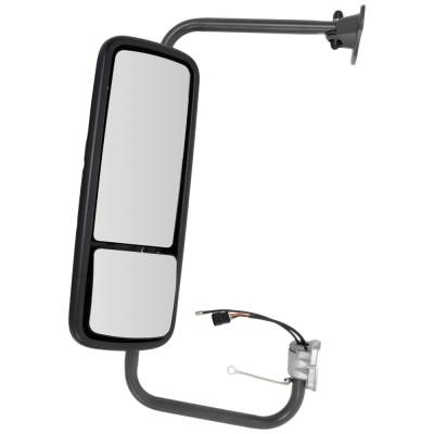 Rareelectrical - Side Mirror Compatible With 2002-2011 Freightliner Columbia Left Driver Side Replaces Fl38el-Hd - Image 1