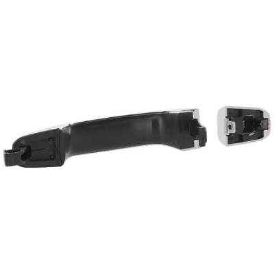 Rareelectrical - Passenger Side Front Exterior Door Handle Compatible With 2014-2022 Chevrolet Silverado Chrome - Image 5