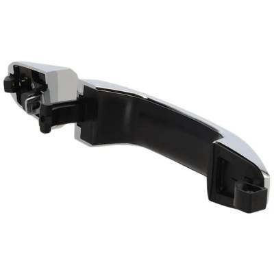 Rareelectrical - Driver Side Front Exterior Door Handle Compatible With 2014-2022 Chevrolet Silverado Chrome With Key - Image 7