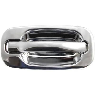 Rareelectrical - Passenger Side Front Exterior Door Handle Compatible With 1999-2007 Gmc Sierra Gmc Yukon Chrome - Image 1