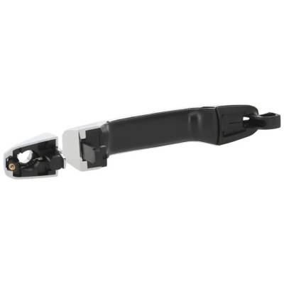 Rareelectrical - Driver Side Front Exterior Door Handle Compatible With 2014-2022 Chevrolet Silverado Chrome With Key - Image 5