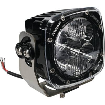 Rareelectrical - Mojave Series Dual 5 Inch Led Racing Light Kit 12000 Lumens 140W 12-24V 2 Lights Lens Covers Wiring - Image 2