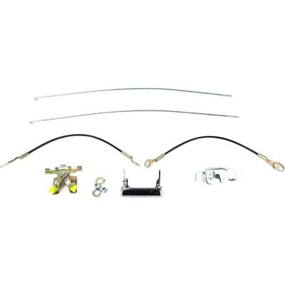 New Black Handle Tailgate Lock Compatible With Ford F-Super Duty Xlt 8 Cyl 7.5L F-350 Custom 6 Cyl
