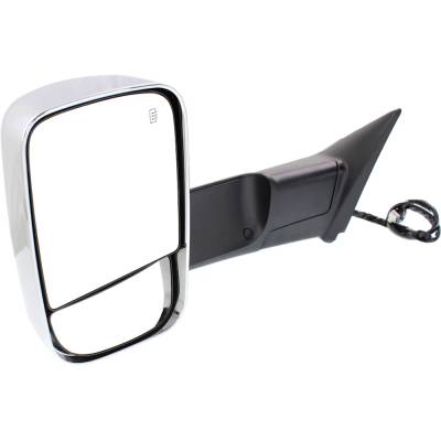 Rareelectrical - Side Mirror Compatible With 2013-2018 Ram 1500 2500 3500 3.6L 5.7L V6 Left Driver Side 395Hp - Image 2