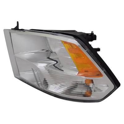 Rareelectrical - New Halogen Headlight Left Driver Side Assembly Compatible With 2013-2018 Ram 1500 Big Horn Express - Image 3