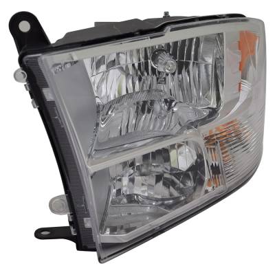 Rareelectrical - New Headlight Assembly Halogen Left Driver Side Compatible With 2013-2018 Ram 1500 Big Horn Laramie - Image 4