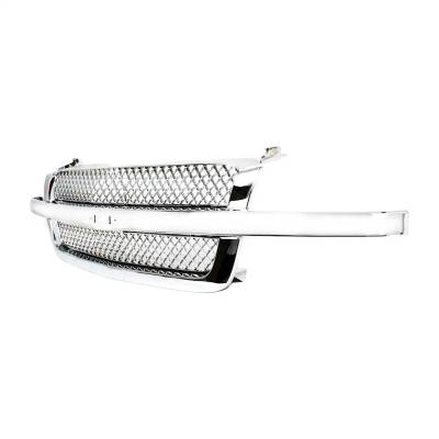 Rareelectrical - New Mesh Insert Grille Assembly Compatible With Chevrolet Silverado 1500 Ls 8 Cyl 6.0L Silverado - Image 2